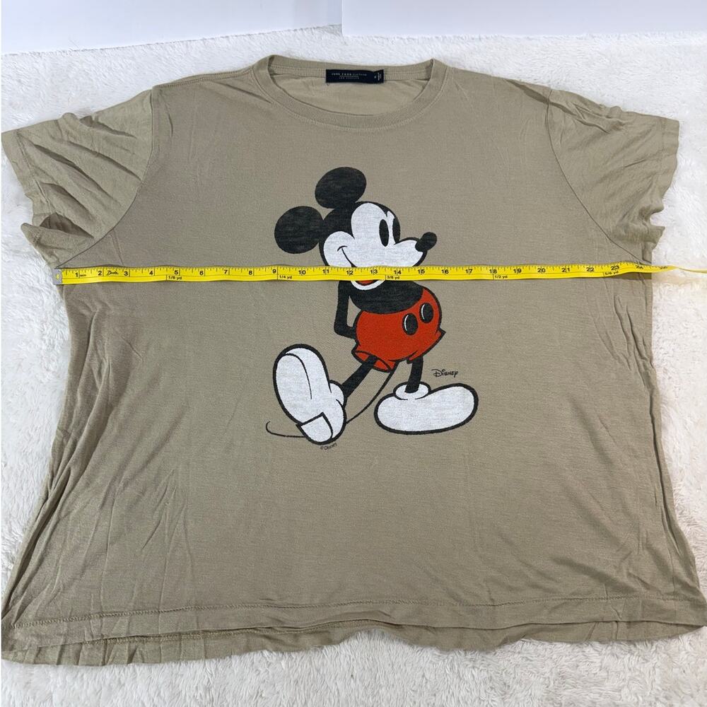 Junk Food Clothing Mickey Mouse Tee XL 100 Rayon Disney Graphic  Shirt NWOT